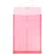 JAM Paper Legal Size Plastic Envelopes with Button & String Tie Closure, 12ct.